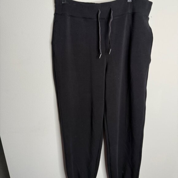 SPANX Women's Black AirEssentials Laid Back Fit Jogger Pants - Size 1X - Picture 2 of 5